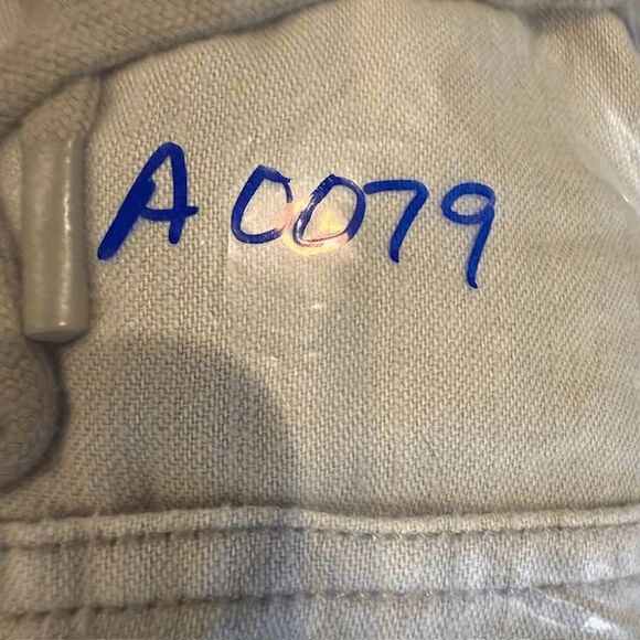 American Eagle Cropped Hooded Military Jacket Green Pockets Washed Out Size XL - Picture 12 of 12